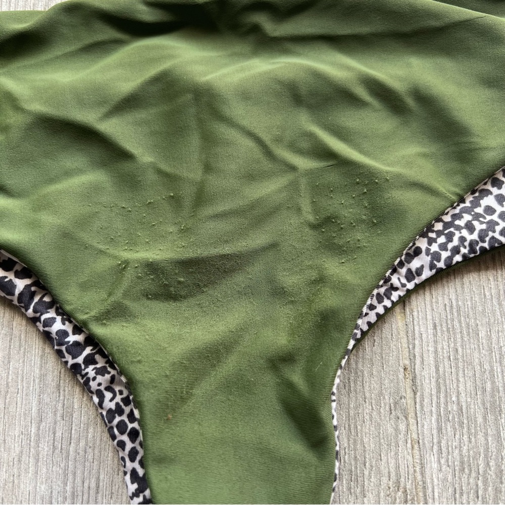 Acacia Swimwear Olive Green Bikini - Picture 3 of 5